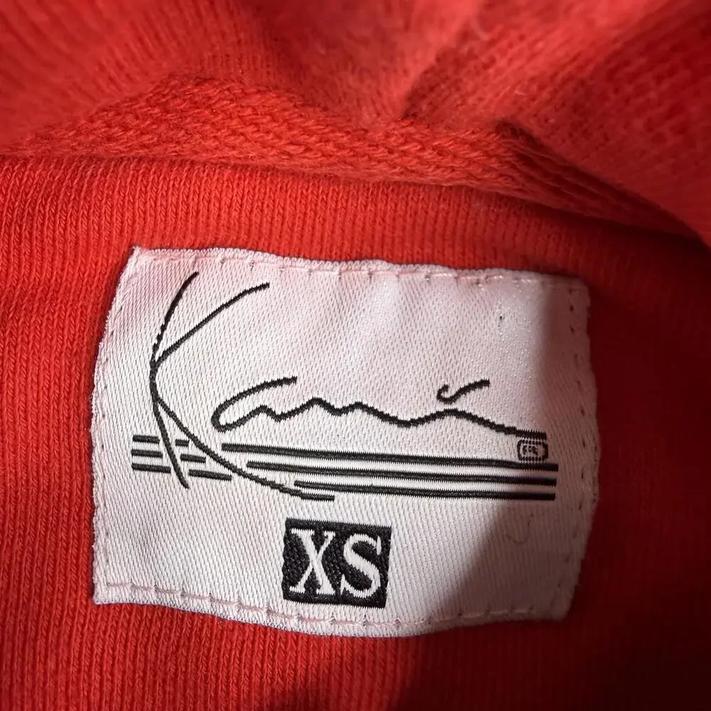 Karl Kani Hoodie Y2k Rap Vintage 00s Embroidered Logo Rare Grail Size XS - Picture 5 of 11